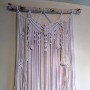 Macrame wall hanging homemade